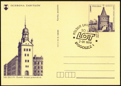 Cp 664.4 s.VII.78 [KO79 001] Polskie Linie Lotnicze LOT Bydg